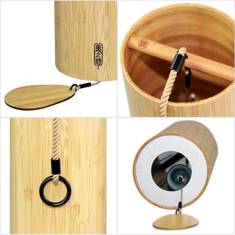 Extra Handmade Bamboo Tuned Wind Chimes